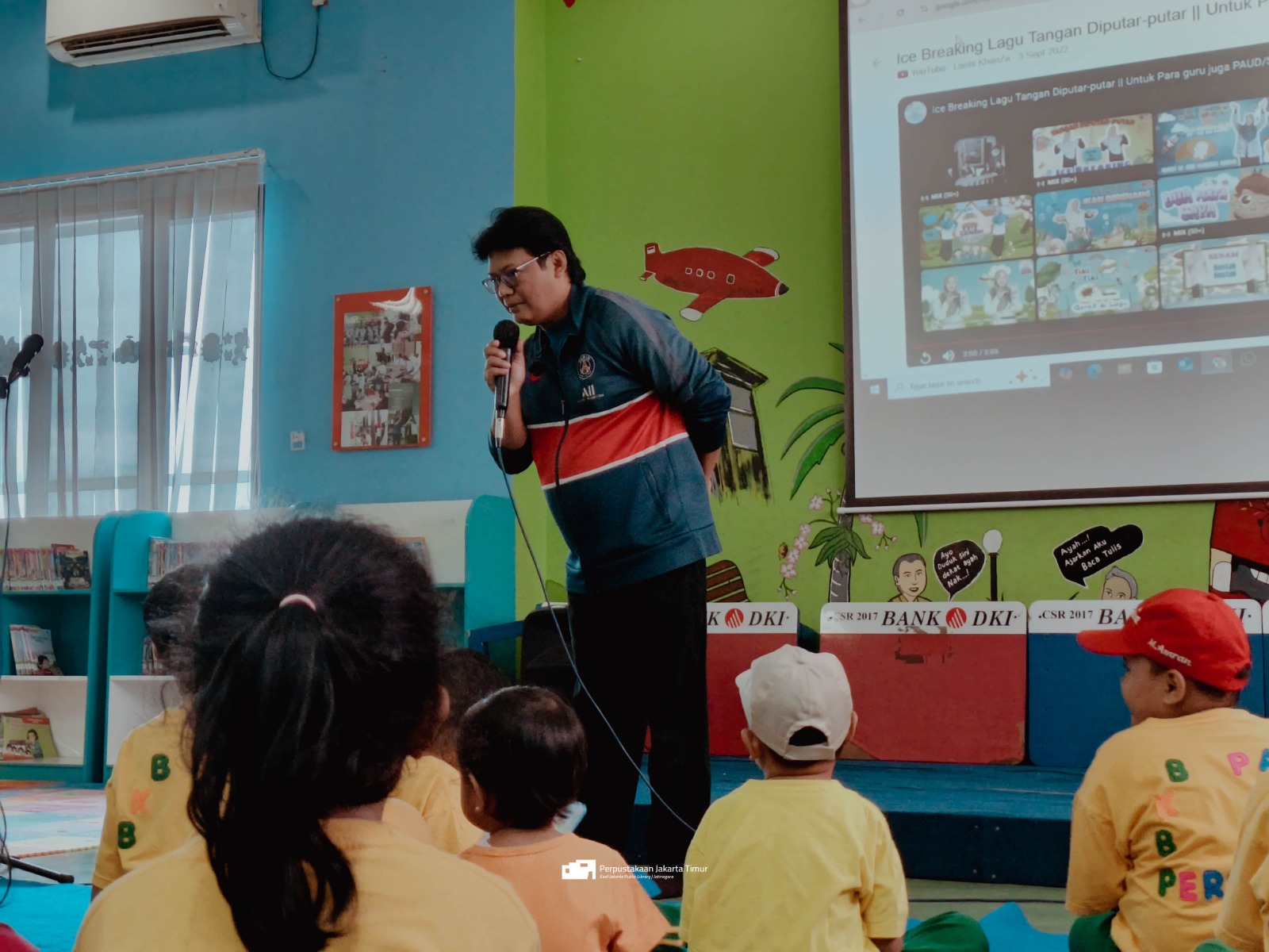 Wisata LiterAsyik Ke Perpustakaan Jakarta Timur Bersama PAUD Pertiwi